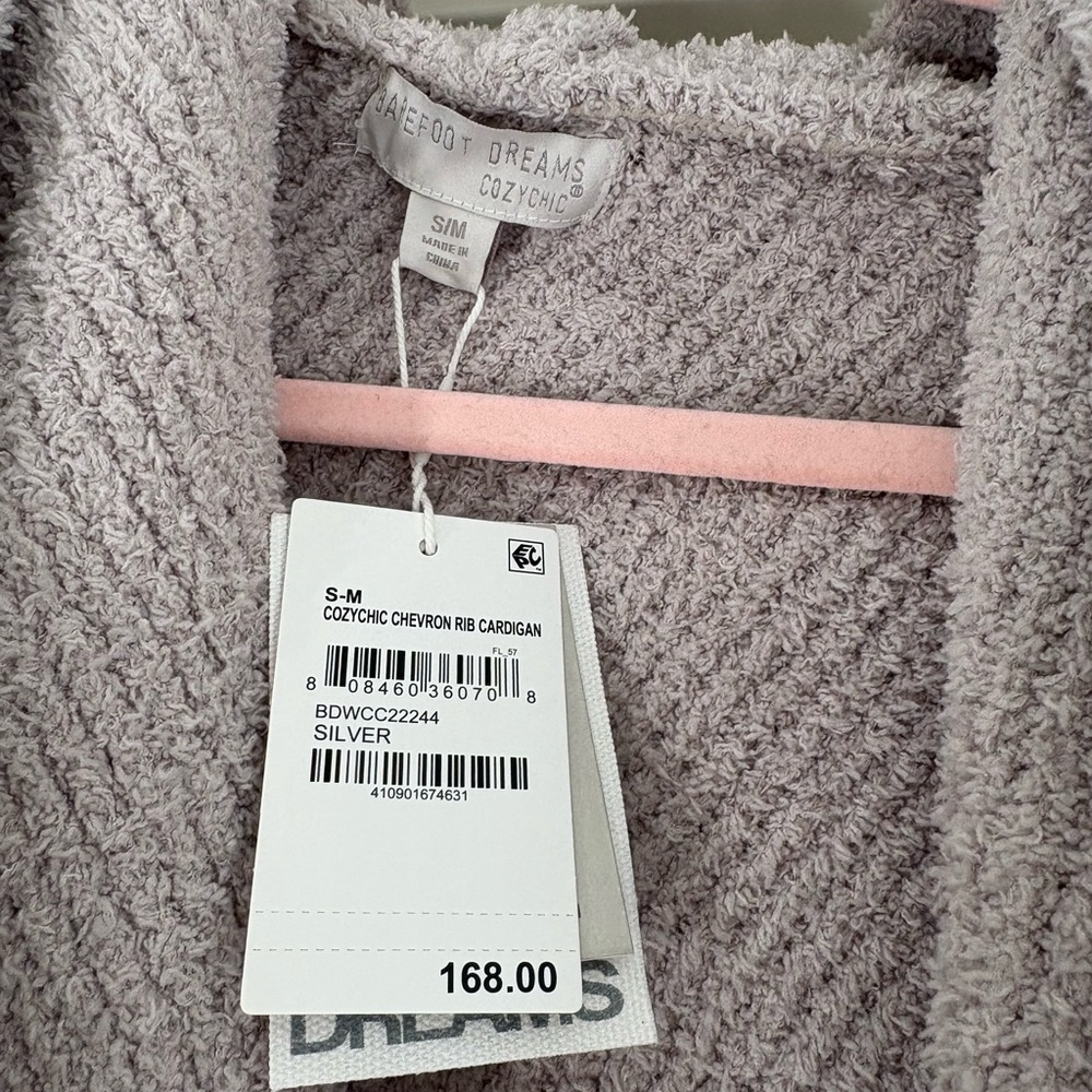 CozyChic® Chevron Rib Cardigan - Picture 5 of 6